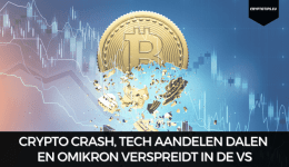 Crypto crash, tech aandelen dalen en omikron verspreidt in de VS