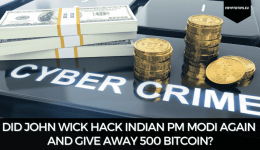 Did John Wick Hack Indian PM Modi Again And Give Away 500 Bitcoin?