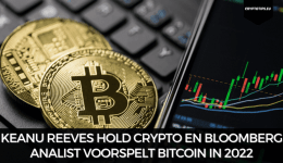 Keanu Reeves hold crypto en Bloomberg analist voorspelt Bitcoin in 2022