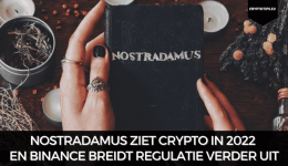 Nostradamus ziet crypto in 2022 en Binance breidt regulatie verder uit