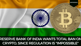 Reserve Bank of India wants total ban on crypto, since regulation is "impossible"