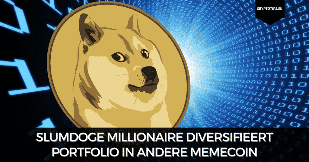 SlumDOGE Millionaire diversifieert portfolio in andere memecoin