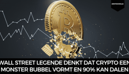 Wall Street legende denkt dat crypto een monster bubbel vormt en 90% kan dalen