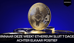 Winnaar deze week? Ethereum sluit 7 dagen achter elkaar positief