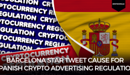 Barcelona Star Tweet Cause For Spanish Crypto Advertising Regulation