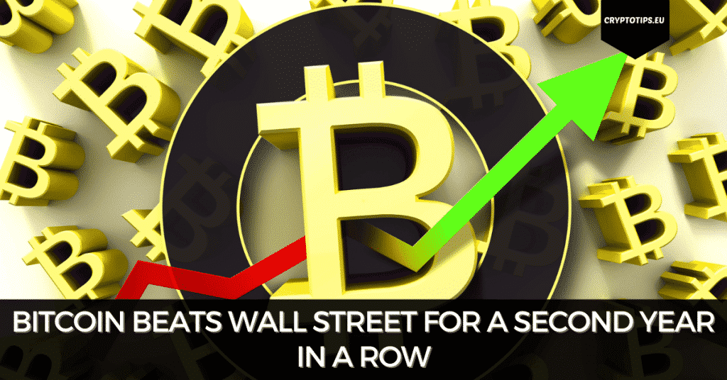 Bitcoin Beats Wall Street For A Second Year In A Row