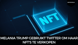 Melania Trump gebruikt Twitter om haar NFT's te verkopen