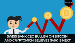 Swiss Bank CEO Bullish On Bitcoin And CryptoMich Believes $46k Is Next