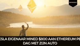 Tesla eigenaar mined $800 aan Ethereum per dag met zijn auto
