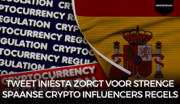 Tweet Inièsta zorgt voor strenge Spaanse crypto influencers regels