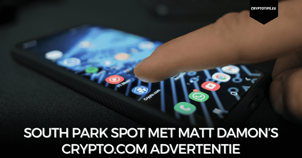 South Park spot met Matt Damon’s Crypto.com advertentie