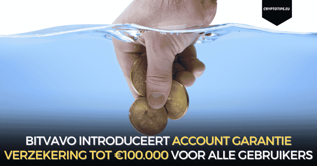 Bitvavo introduceert Account Garantie verzekering tot €100.000 voor alle gebruikers