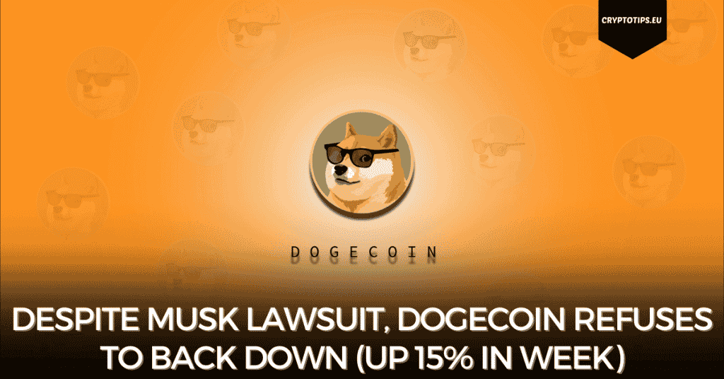 Despite Musk Lawsuit, Dogecoin Refuses To Back Down (Up 15% In Week)