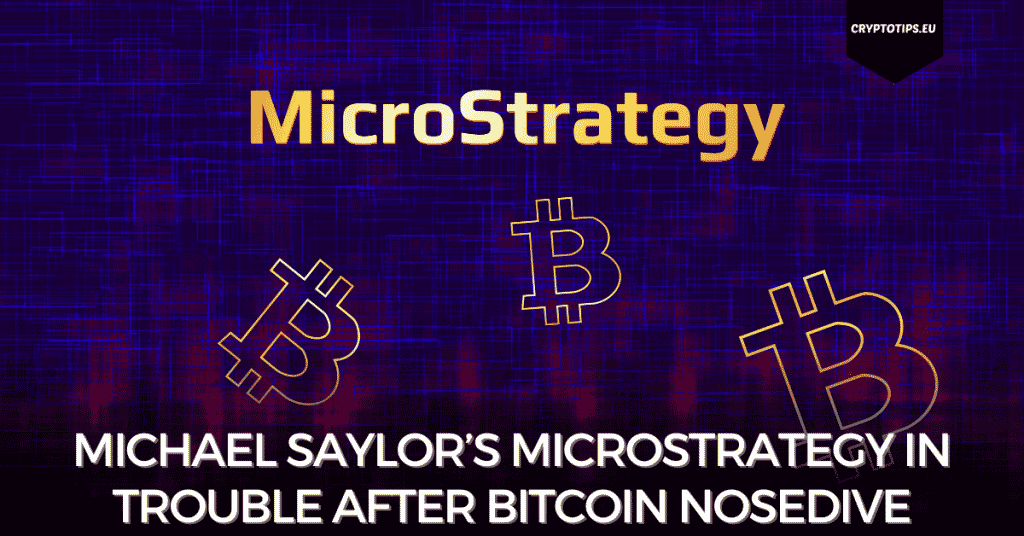Michael Saylor’s MicroStrategy In Trouble After Bitcoin Nosedive