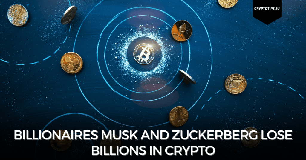 Billionaires Musk And Zuckerberg Lose Billions In Crypto
