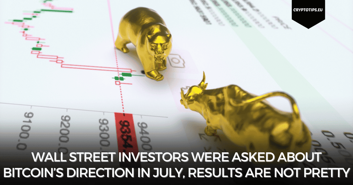 Wall Street Investors Were Asked About Bitcoin’s Direction In July