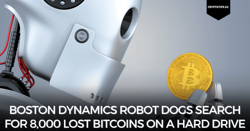 Boston Dynamics Robot Dogs Search For 8,000 Lost Bitcoins On A Hard Drive