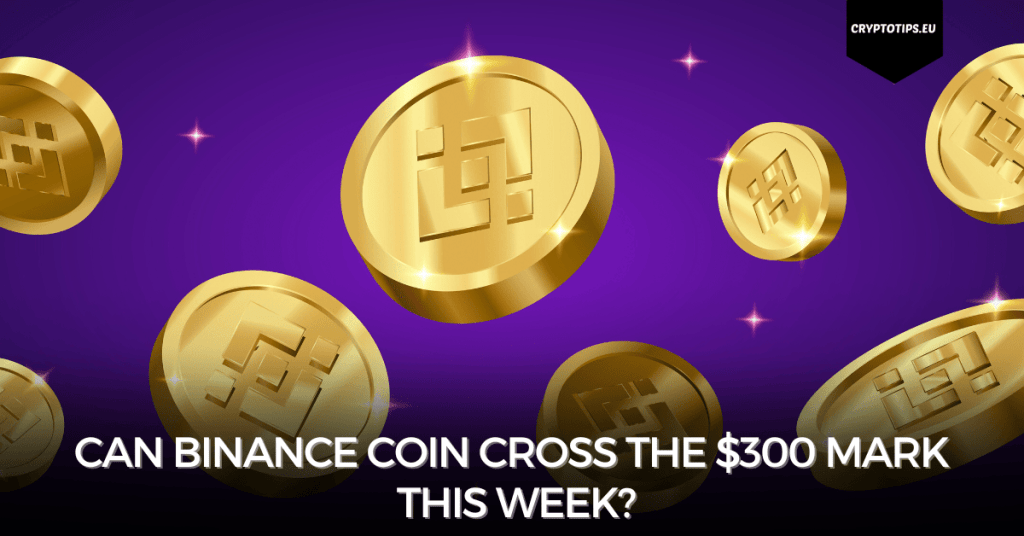 Can Binance Coin cross the $300 mark this week?