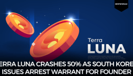 Terra Luna Crashes 50% As South Korea Issues Arrest Warrant For Founder