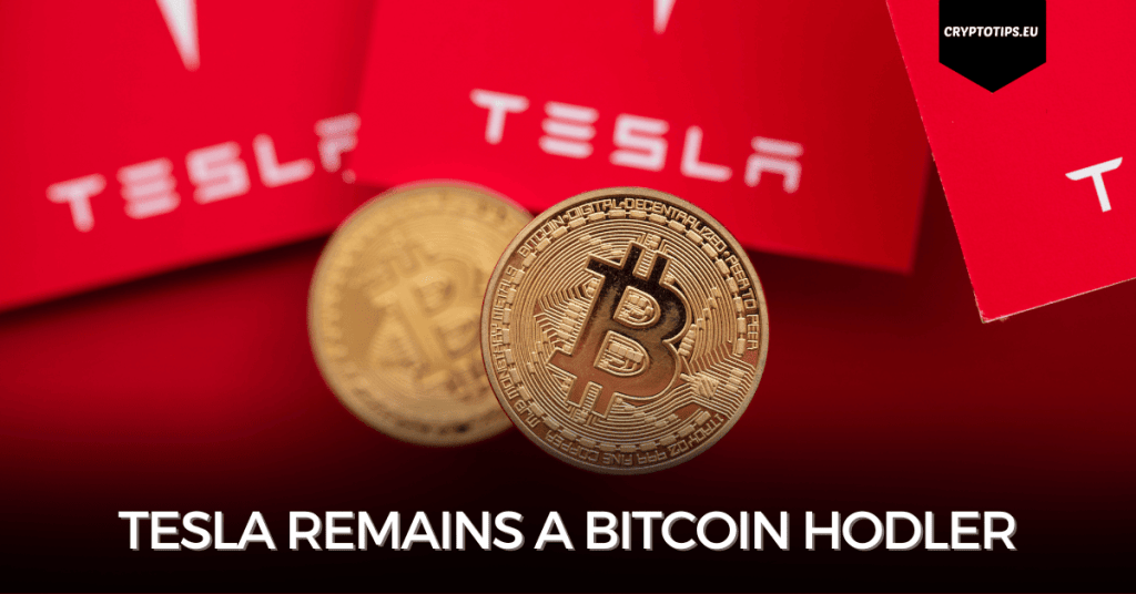 Tesla remains a Bitcoin HODLer