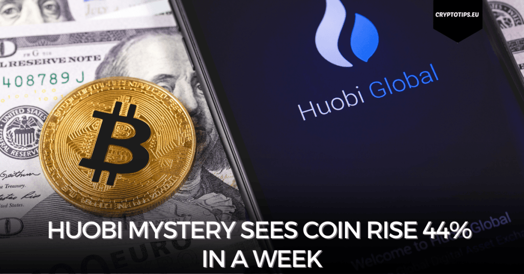 Huobi Mystery Sees Coin Rise 44% In Week