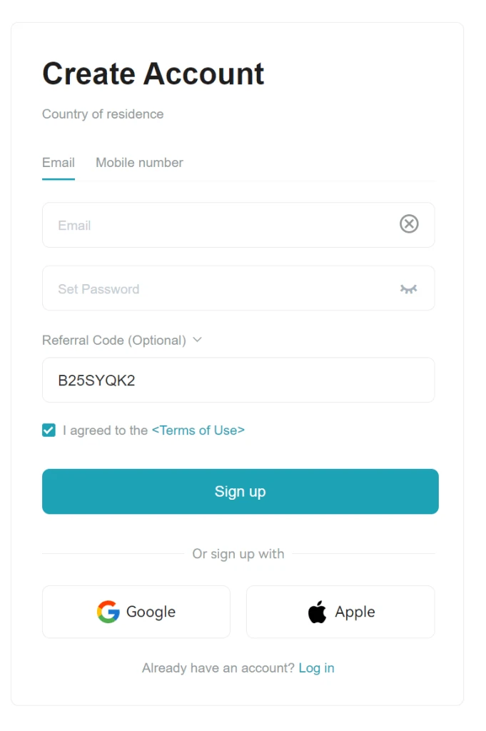 Bitget Referral Code