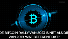De Bitcoin rally van 2023 is net als die van 2019, wat betekent dat?