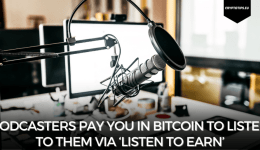 Podcasters pay you in Bitcoin to listen to them via ‘listen to earn’