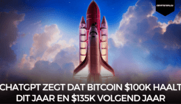 ChatGPT zegt dat Bitcoin $100K haalt dit jaar en $135k volgend jaar