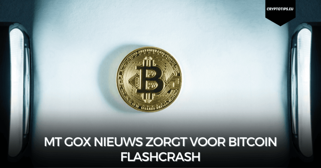 Mt Gox nieuws zorgt voor Bitcoin flashcrash