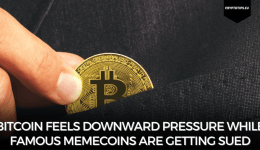 Bitcoin feels downward pressure while famous memecoins are getting sued