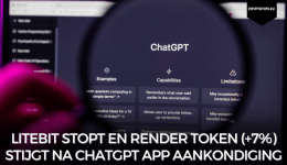LiteBit stopt en Render Token (+7%) stijgt na ChatGPT app aankondiging