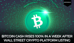 Bitcoin Cash rises 100% in a week after Wall Street crypto platform listing