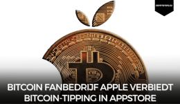 Bitcoin fanbedrijf Apple verbiedt Bitcoin-tipping in Appstore