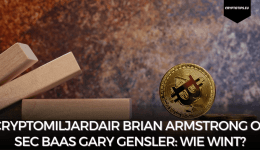 Cryptomiljardair Brian Armstrong of SEC baas Gary Gensler: wie wint?