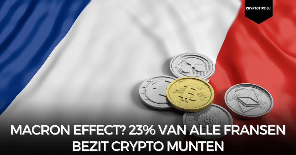 Macron effect? 23% van alle Fransen bezit crypto munten