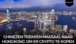 Chinezen trekken massaal naar HongKong om er crypto te kopen