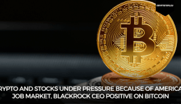 Crypto and stocks under pressure because of American job market, Blackrock CEO positive on Bitcoin