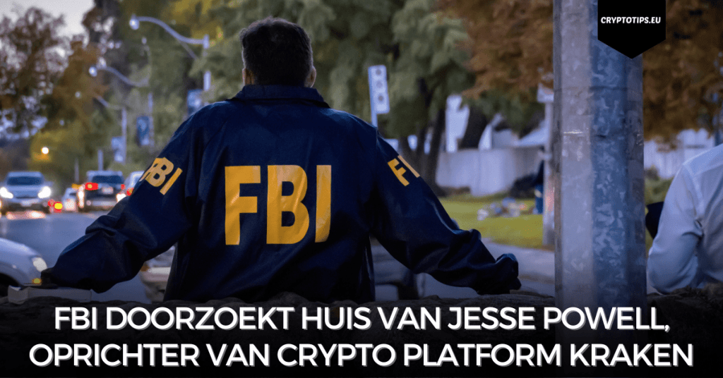 FBI doorzoekt huis van Jesse Powell, oprichter van crypto platform Kraken