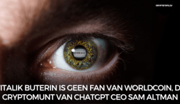 Vitalik Buterin is geen fan van Worldcoin, de cryptomunt van ChatGPT CEO Sam Altman