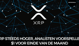 XRP steeds hoger, analisten voorspellen $1 voor einde van de maand