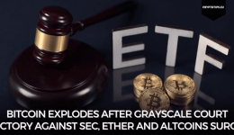 Bitcoin explodes after Grayscale court victory against SEC, Ether and altcoins surge