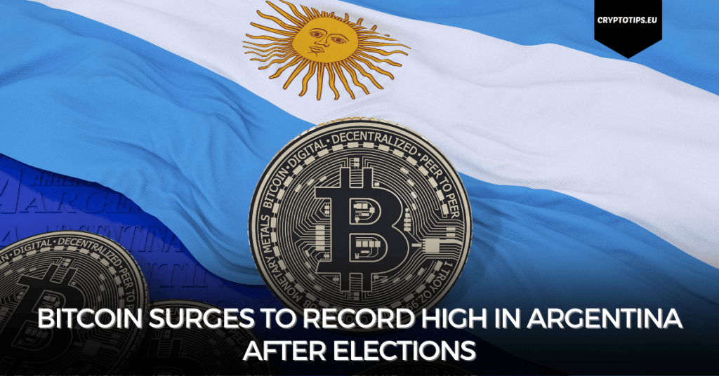 Bitcoin surges to record high in Argentina after elections