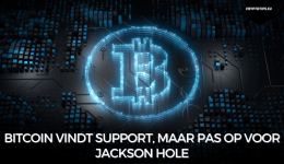 Bitcoin vindt support, maar pas op voor Jackson Hole