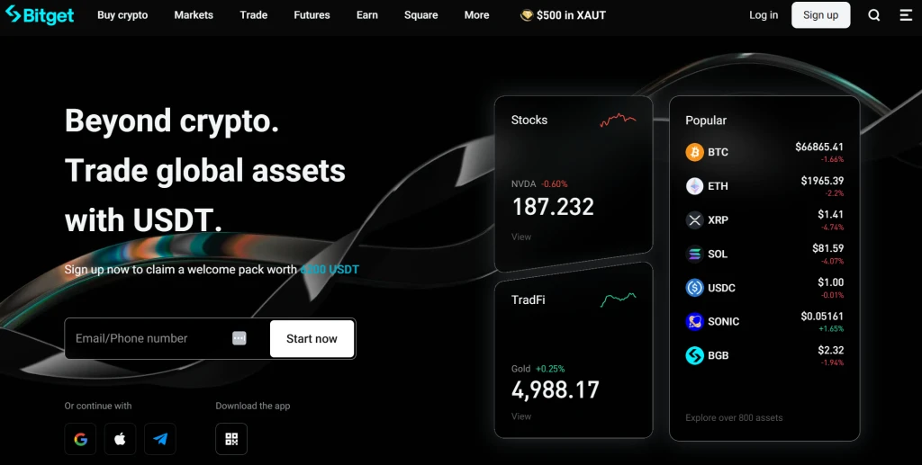 Bitget website