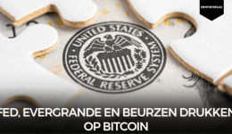 Fed, Evergrande en beurzen drukken op Bitcoin