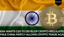 India wants G20 to develop crypto-regulation while China partly allows crypto trade again