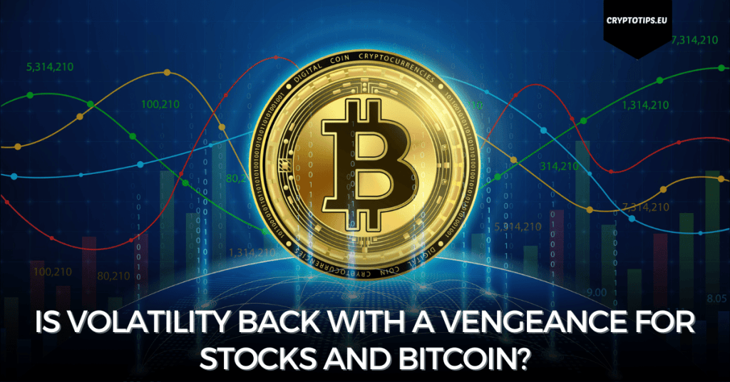 Is volatility back with a vengeance for stocks and Bitcoin?