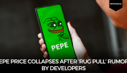 Pepe price collapses after ‘rug pull’ rumors by developers