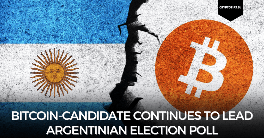 Bitcoin-candidate continues to lead Argentinian election poll